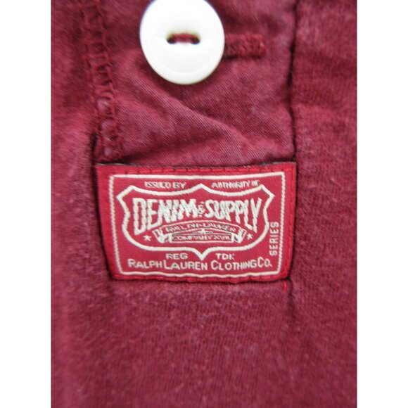 Ralph Lauren Denim & Supply Shirt XXL Henley Pullover T Tee Preppy Logo - Picture 4 of 10